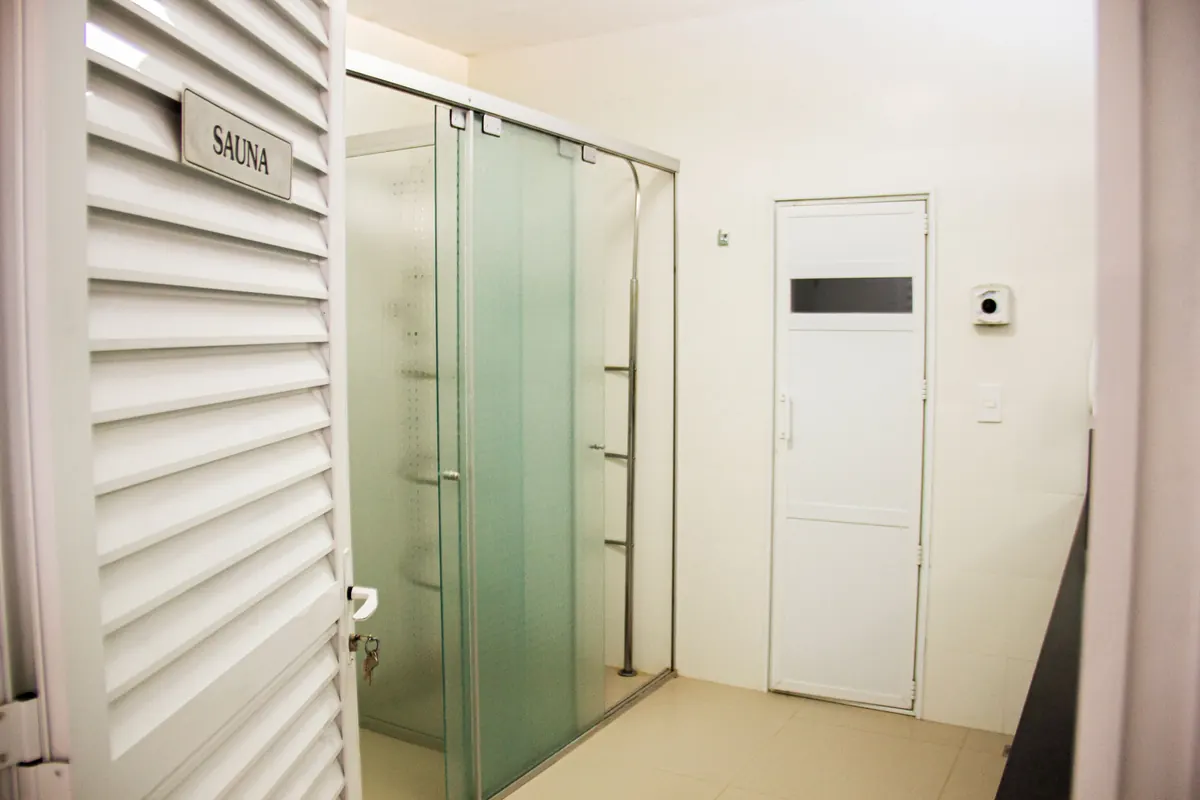 Sauna at Paraná Palace Hotel